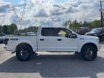 2018 Ford F-150 XLT — Oxford White exterior view 8, for sale at Tecforce Automotive in Bridgeport, NY
