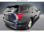2024 Ford Explorer XLT — Blue Metallic exterior view 7, for sale at Lincoln of Bloomington in Bloomington, MN