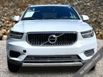 2020 Volvo XC40 Momentum — Glacier Silver Metallic exterior view 3, for sale at A Better Way Wholesale Autos in Naugatuck, CT