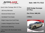 2026 Dodge Durango GT Plus - Gray Clearcoat exterior view 6