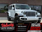 2022 Jeep Wrangler Unlimited Sahara High Altitude — Silver primary exterior view, for sale at Velocity Auto Source in RICHMOND, KY
