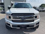 2018 Ford F-150 XLT — Oxford White exterior view 2, for sale at Tecforce Automotive in Bridgeport, NY