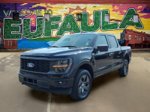 2025 Ford F-150 STX — Black Metallic exterior view 2, for sale at Sam Wampler's Freedom Ford Eufaula in Eufaula, OK