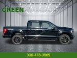 2023 Ford F-150 XLT — Black Metallic exterior view 6, for sale at Green Ford in Greensboro, NC