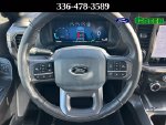 2024 Ford F-150 Lariat — Black Metallic interior and detail view 16, for sale at Green Ford in Greensboro, NC