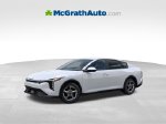 2026 Kia K4 LXS — Snow White Pearl exterior view 5, for sale at McGrath Ford in Hiawatha, IA