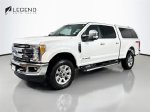 2017 Ford F-250SD Lariat — White Platinum Clearcoat Metallic primary exterior view, for sale at Legend  Auto Sales in Puyallup, WA