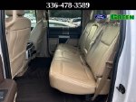 2018 Ford F-150 Lariat — White Platinum Clearcoat Metallic interior and detail view 13, for sale at Green Ford in Greensboro, NC