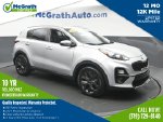 2021 Kia Sportage S — Sparkling Silver primary exterior view, for sale at McGrath Ford in Hiawatha, IA