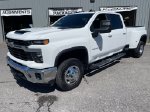 2024 Chevrolet Silverado 3500HD LT — Summit White exterior view 3, for sale at Tecforce Automotive in Bridgeport, NY