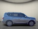 2023 Nissan Armada SL — Gun Metallic exterior view 8, for sale at Courtesy Nissan of Mesa in Mesa, AZ