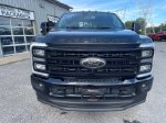 2023 Ford F-250SD Lariat — Agate Black Metallic exterior view 2, for sale at Tecforce Automotive in Bridgeport, NY