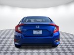 2018 Honda Civic LX — Blue exterior view 6, for sale at Bellingham Nissan in Bellingham, WA