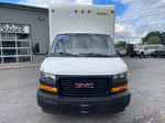 2019 GMC Savana 3500 Work Van — Summit White exterior view 2, for sale at Tecforce Automotive in Bridgeport, NY