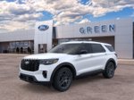2026 Ford Explorer ST-Line — White Metallic exterior view 3, for sale at Green Ford in Greensboro, NC