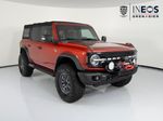 2022 Ford Bronco Wildtrak — Chili Pepper Red exterior view 4, for sale at RDS Ineos Grenadier in Devon, PA