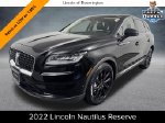2022 Lincoln Nautilus Reserve — Black Metallic primary exterior view, for sale at Lincoln of Bloomington in Bloomington, MN