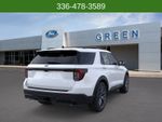 2026 Ford Explorer ST-Line - White Metallic exterior view 8