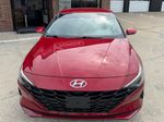 2023 Hyundai Elantra SEL — Scarlet Red exterior view 5, for sale at Velocity Auto Source in RICHMOND, KY