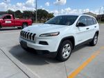 2016 Jeep Cherokee Sport — Bright White Clearcoat exterior view 2, for sale at McGrath Ford in Hiawatha, IA