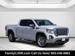 2020 GMC Sierra 1500 SLT — Summit White primary exterior view, for sale at Family CJDR in Commerce, TX