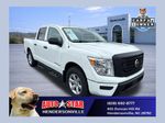 2021 NISSAN TITAN S - Glacier White exterior view 1