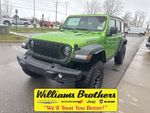 2026 Jeep Wrangler Willys — Mojito Clearcoat primary exterior view, for sale at Williams Brothers Dodge Chrysler Jeep Ram of Dundee in Dundee, MI