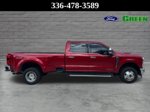 2023 Ford F-350SD Lariat — Red Metallic exterior view 4, for sale at Green Ford in Greensboro, NC