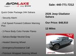 2026 Jeep Gladiator Sahara - Anvil Clearcoat exterior view 18