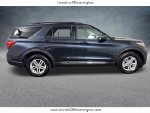 2024 Ford Explorer XLT — Blue Metallic exterior view 8, for sale at Lincoln of Bloomington in Bloomington, MN