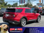 2025 FORD EXPLORER Platinum — Red Metallic exterior view 4, for sale at Autostar CDJR of Hendersonville in Hendersonville, NC