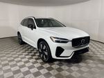 2025 Volvo XC60 Plug-In Hybrid T8 Plus — Crystal White exterior view 2, for sale at Courtesy Volvo Cars of Scottsdale in Scottsdale, AZ
