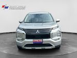 2023 Mitsubishi Outlander PHEV SE — Silver exterior view 8, for sale at Koppy motors in forest lake, MN