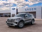 2027 Ford Explorer Active — Gray Metallic exterior view 3, for sale at Green Ford in Greensboro, NC