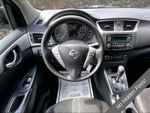 2017 Nissan Sentra S — Super Black exterior view 4, for sale at A Better Way Wholesale Autos in Naugatuck, CT