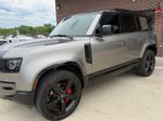 2021 Land Rover Defender 110 X-Dynamic SE — Gondwana Stone Metallic exterior view 2, for sale at Velocity Auto Source in RICHMOND, KY