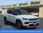 2024 Jeep Compass Limited - Bright White Clearcoat exterior view 1