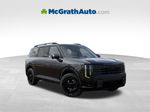 2027 Kia Telluride Hybrid X-Line SX Prestige — Ebony Black interior and detail view 10, for sale at McGrath Ford in Hiawatha, IA