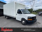 2019 GMC Savana 3500 Work Van — Summit White primary exterior view, for sale at Tecforce Automotive in Bridgeport, NY