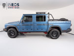 2025 INEOS Grenadier Quartermaster Trialmaster Edition — Shale Blue Metallic exterior view 2, for sale at RDS Ineos Grenadier in Devon, PA