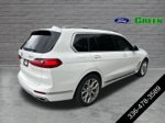 2021 BMW X7 xDrive40i — Alpine White exterior view 6, for sale at Green Ford in Greensboro, NC