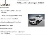 2025 Ford Expedition Max King Ranch — Oxford White exterior view 5, for sale at Lincoln of Bloomington in Bloomington, MN