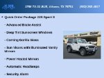 2026 Jeep Wrangler Sport S — Bright White Clearcoat exterior view 6, for sale at Elder CDJR in Athens, TX