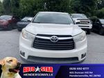 2014 Toyota HIGHLANDER XLE V6 — Blizzard Pearl exterior view 3, for sale at Autostar CDJR of Hendersonville in Hendersonville, NC