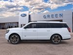 2026 Ford Expedition Max King Ranch — White Metallic exterior view 6, for sale at Green Ford in Greensboro, NC