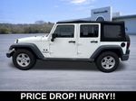 2008 JEEP WRANGLER Unlimited X - Stone White Clearcoat exterior view 7