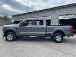 2025 Ford F-250SD XLT — Gray Metallic exterior view 4, for sale at Tecforce Automotive in Bridgeport, NY