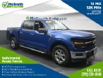 2025 Ford F-150 XLT — Blue Metallic primary exterior view, for sale at McGrath Ford in Hiawatha, IA