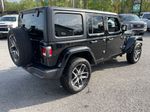 2024 Jeep Wrangler Sport S 4xe — Black Clearcoat exterior view 7, for sale at Tecforce Automotive in Bridgeport, NY