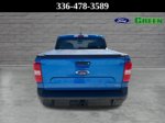 2022 Ford Maverick XLT — Blue Metallic exterior view 5, for sale at Green Ford in Greensboro, NC